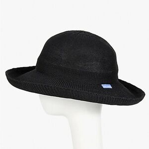Wallaroo  Victoria Straw Black Hat